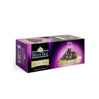 Чай Beta Fusion 25 пак фрукты, лепестки растений черный