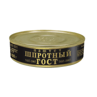 Консервы Паштет Главпродукт шпротный ж б 160гр