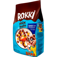 Готовый завтрак ROKKI Duo шокшарики му 500г