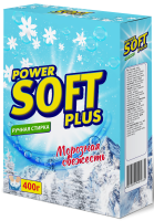 СтирПорошок Soft Plus 400г руч морозная свежесть