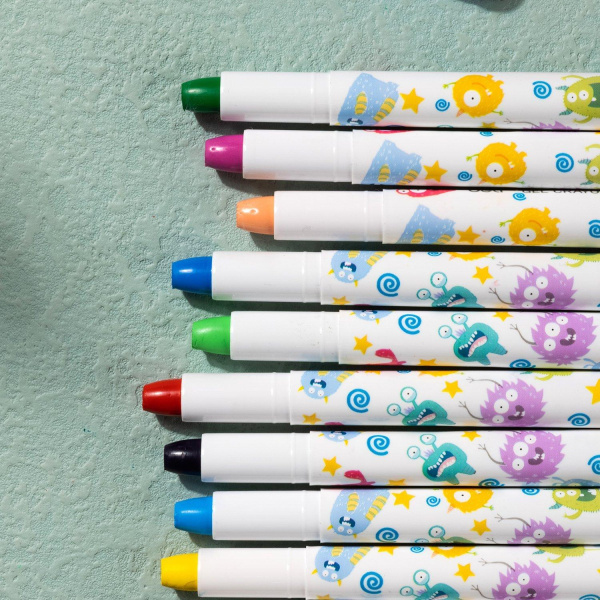 Мелки Deli Color Kids 12цв1 — копия